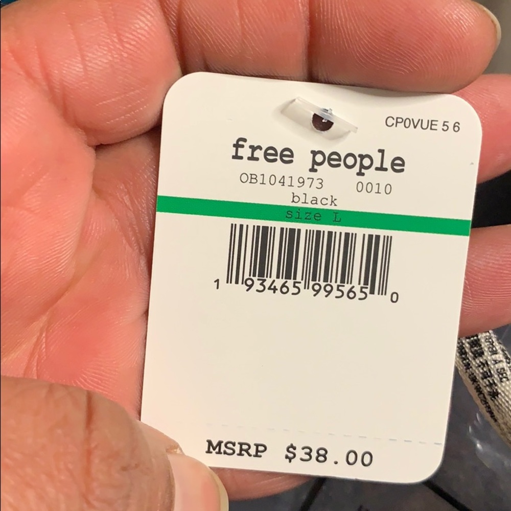 Free People Toni Bralette In Black - Picture 10 of 10